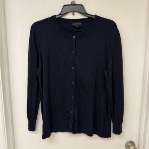 Lane Bryant Navy Cardigan Size 18/20